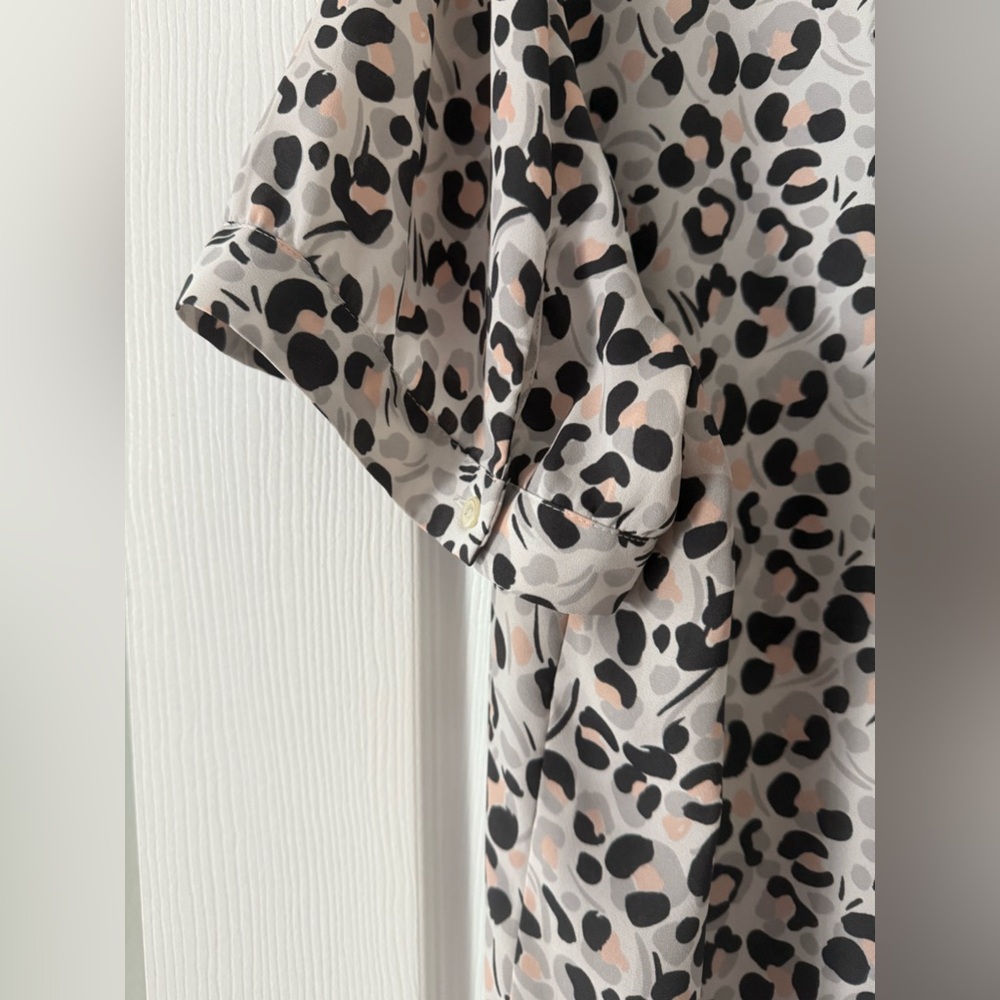 LOFT Plus Size 22 Leopard Print Blouse 🐾 - Picture 8 of 11